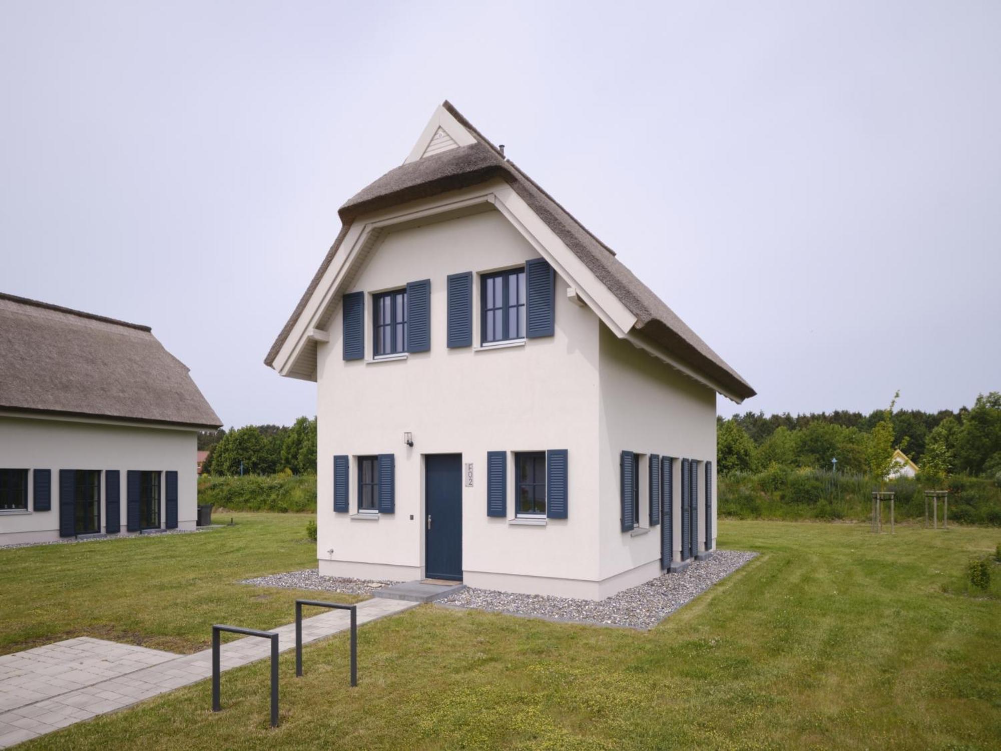 Reetland am Meer - Superior Reetdachvilla mit 2 Schlafzimmern F02 Dranske Exterior foto