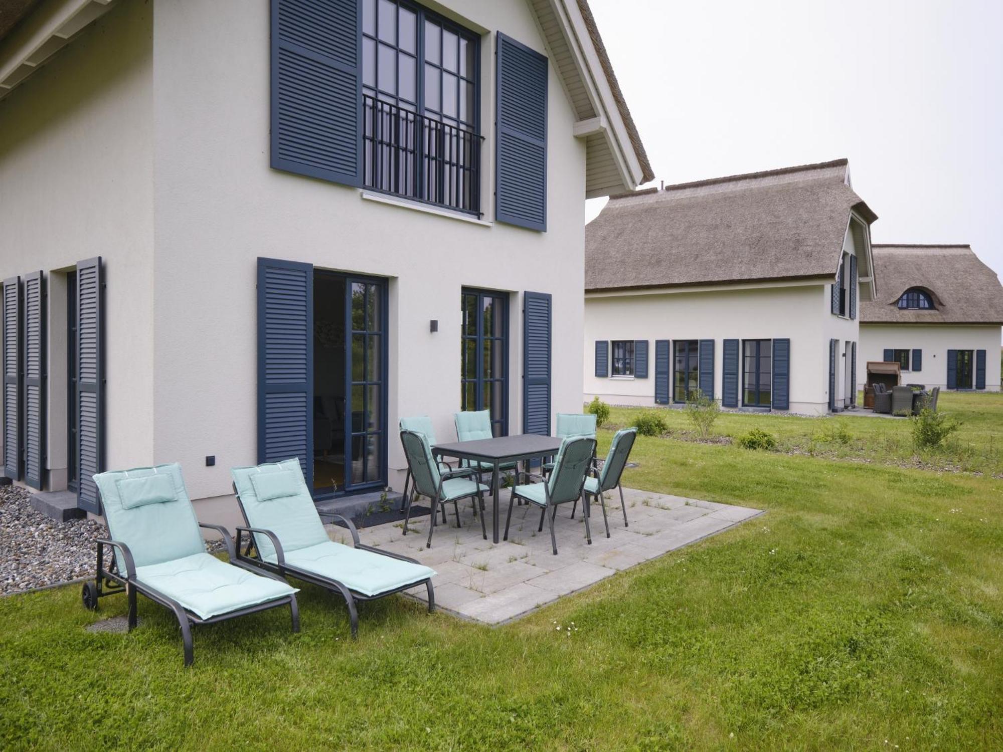 Reetland am Meer - Superior Reetdachvilla mit 2 Schlafzimmern F02 Dranske Exterior foto